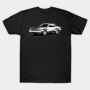 Ford Mustang second generation 1965 vintage cobra pony GT  illustration graphics T-Shirt